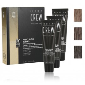 American Crew Precision Blend juuksevärv meestele 3 x 40 ml